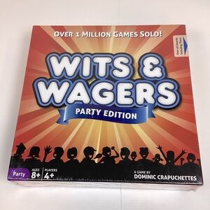 New 2013Wits & Wagers Board Game ~ Party Edition “Most Award Winning Party Game